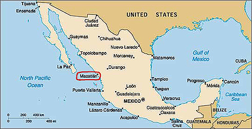 Map of Mexico